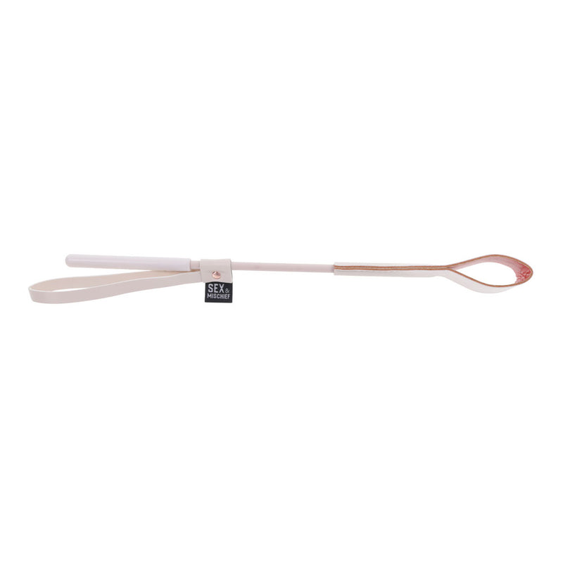 Sex & Mischief Peaches n CreaMe Riding Crop - Peach 30 cm Crop Whip