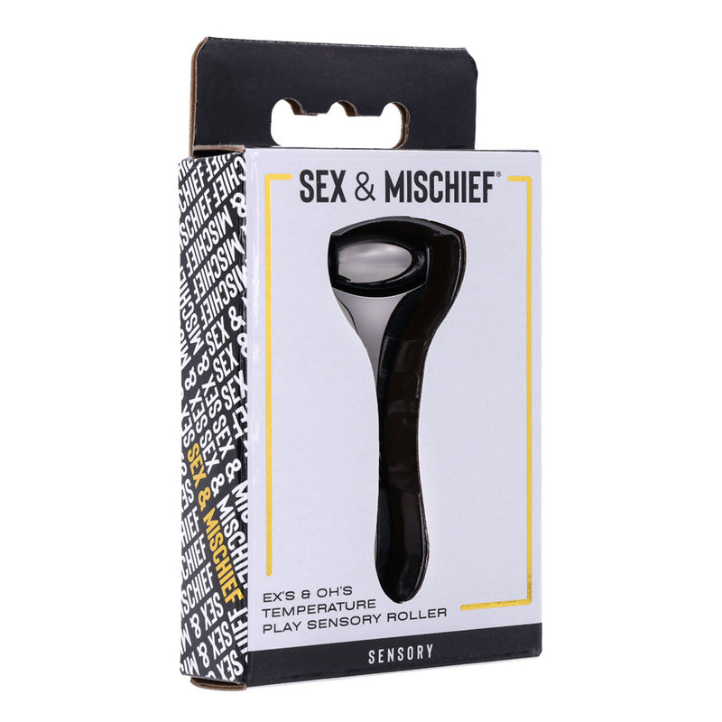 S&M Exs & Ohs Temperature Play Sensory Roller - Gunmetal Roller