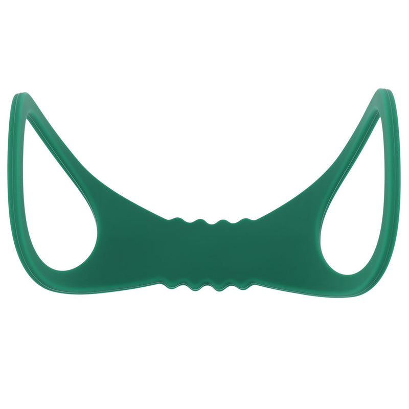 Sex & Mischief Indica Large Silicone Cuffs - Green Large Restraints