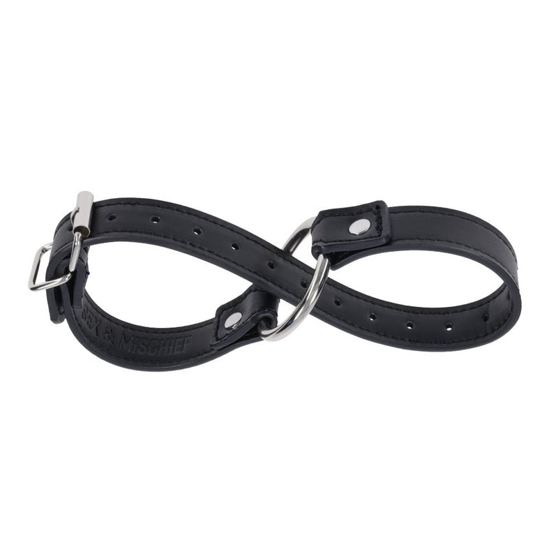 S&M Shadow Convertible Cuffs - Black Restraints