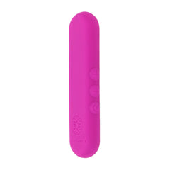 Pivot Flat Bullet - Pink - Pink 10.2 cm USB Rechargeable Bullet