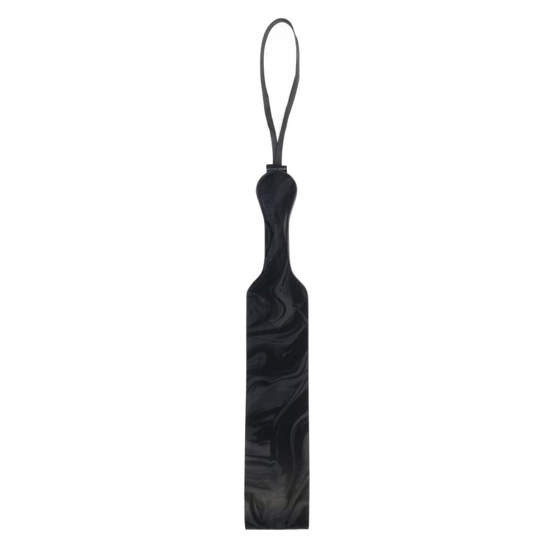 SPORTSHEETS Velvet Noir Loop Paddle - Black 42 cm Paddle