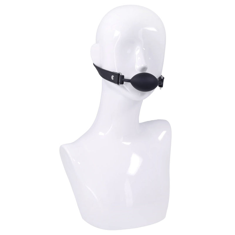 SPORTSHEETS Signature Midnight Muse Oval Gag - Black Mouth Restraint