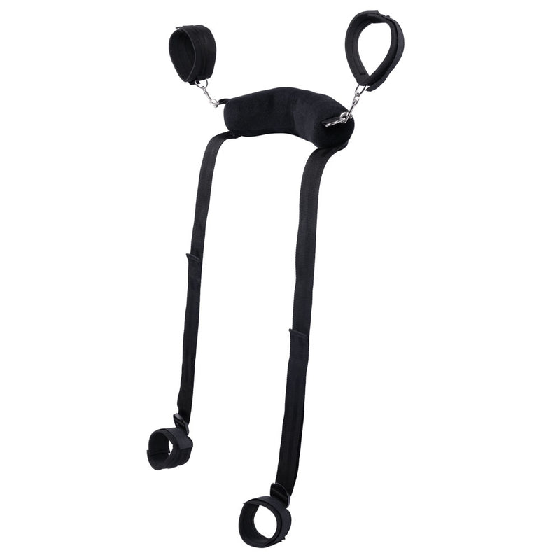 SPORTSHEETS Signature Sex Sling - Black Adjustable Positioning Aid