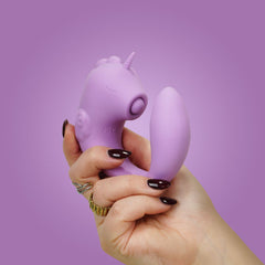 Unihorn - C Horse - Marina Lilac - Lilac USB Rechargeable Dual Unicorn Vibrator