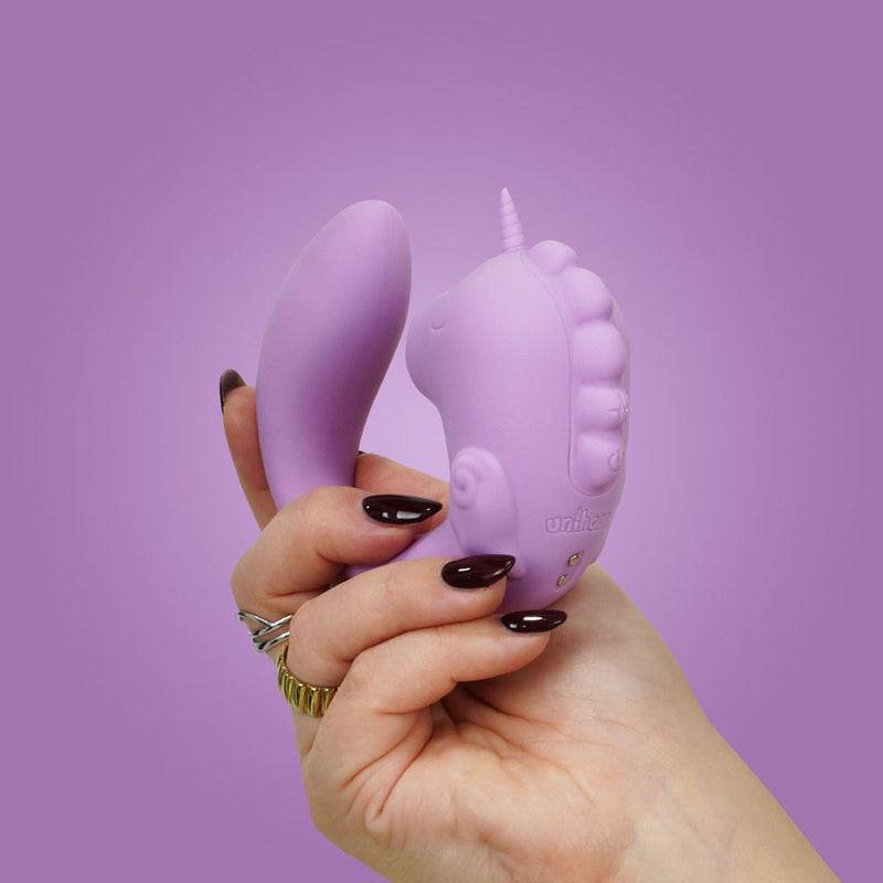 Unihorn - C Horse - Marina Lilac - Lilac USB Rechargeable Dual Unicorn Vibrator