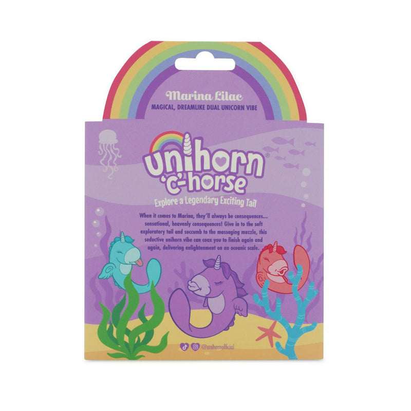 Unihorn - C Horse - Marina Lilac - Lilac USB Rechargeable Dual Unicorn Vibrator
