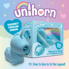 Unihorn - Mount'n Peak - Teal USB Rechargeable Flicking Stimulator