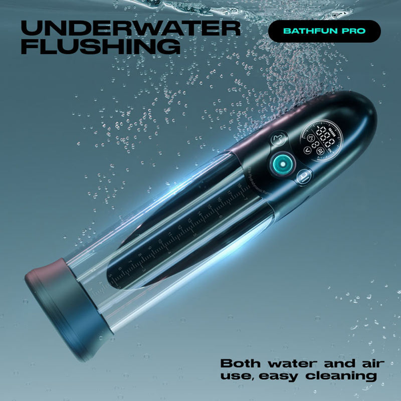LuvPump Bathfun Pro - USB Rechargeable Waterproof Smart Automatic Penis Pump