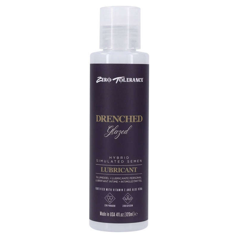 Zero Tolerance DRENCHED GLAZED - Hybrid Cum Lubricant - 120 ml Bottle
