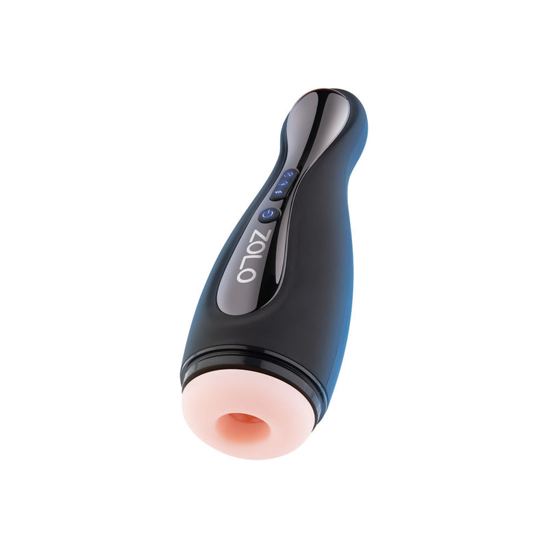 Zolo Blowpin - Flesh USB Rechargeable Auto Sucking and Vibrating Masturbator