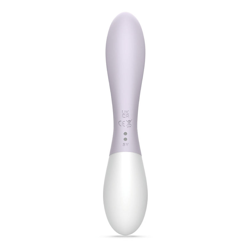Zini Dew - Purple Hydrangea 20 cm USB Rechargeable Rabbit Vibrator